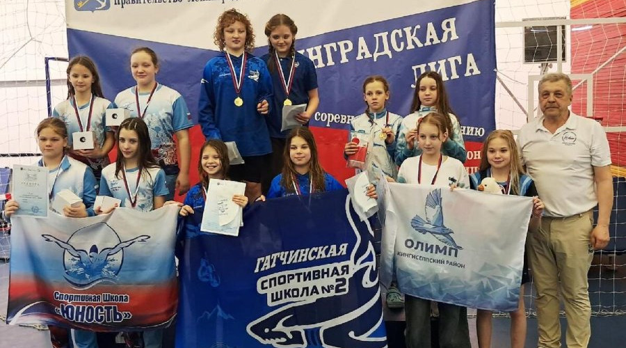Гатчинские пловцы блистали в Вырице