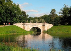Мосты в Гатчинском парке - прогулка над водными просторами