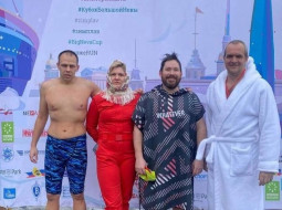 Гатчинские моржи покорили ледяную Неву: серебро и достойные результаты на Кубке России!