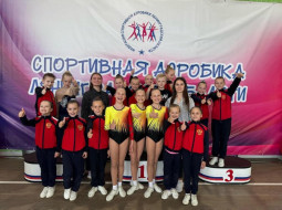 Награды по спортивной аэробике
