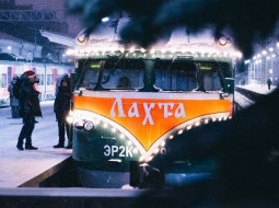 Туристический ретропоезд «Лахта» будет ходить в Выборг и Гатчину в новогодние праздники