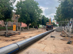 Гатчина обновляется - ремонт улиц с заменой коммуникаций